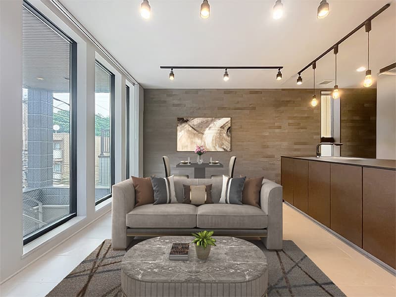 CGによる家具配置 イメージ